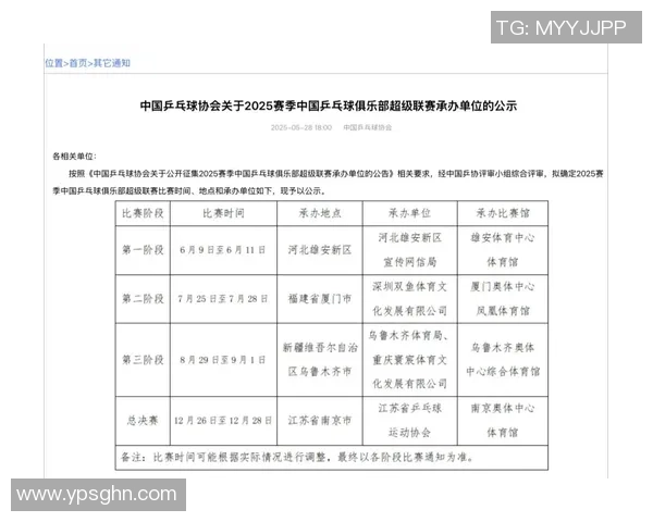 武汉乒乓球队在联赛中的实力展现与未来发展潜力分析